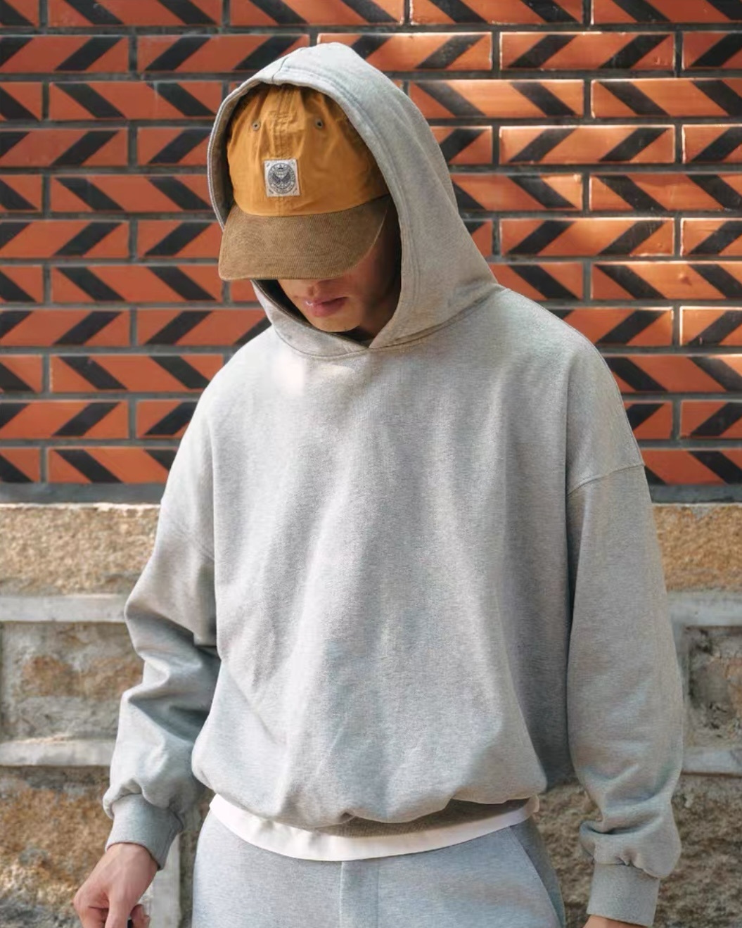 【現貨】BOHRHOO Quality Basic Hoodie 重磅 基礎 帽t 黑灰