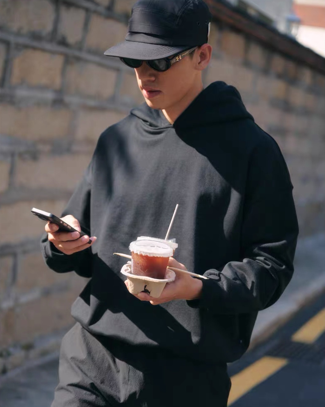 【現貨】BOHRHOO Quality Basic Hoodie 重磅 基礎 帽t 黑灰