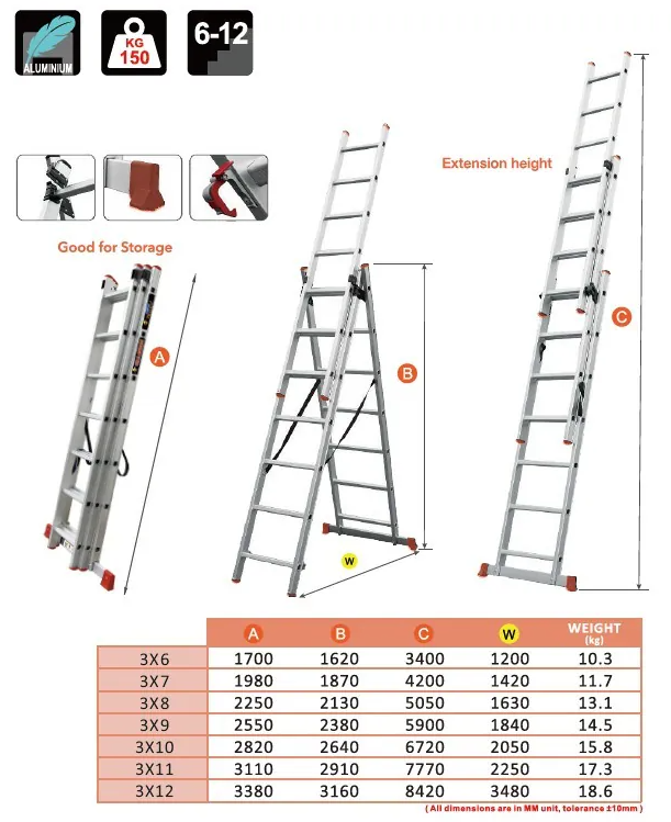 N010 SKY Touch DR3 多功能雲梯