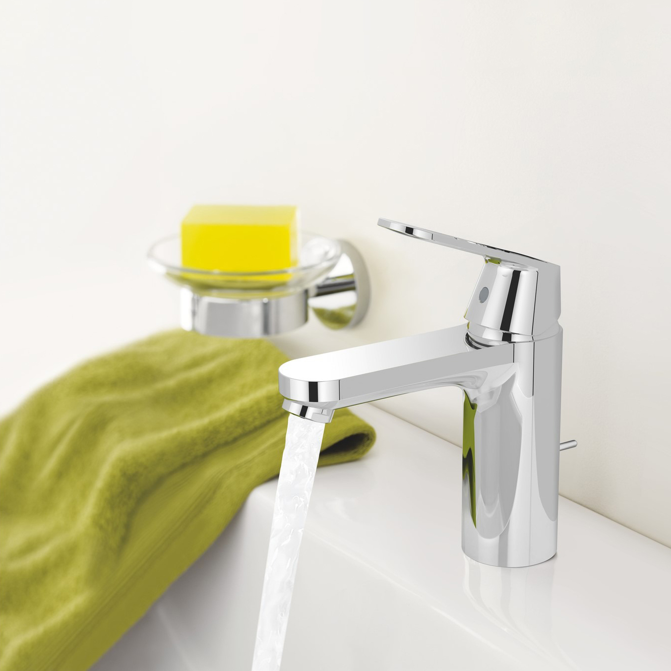 GROHE｜Eurosmart Cosmo 單槍面盆龍頭M（鉻色）23325000