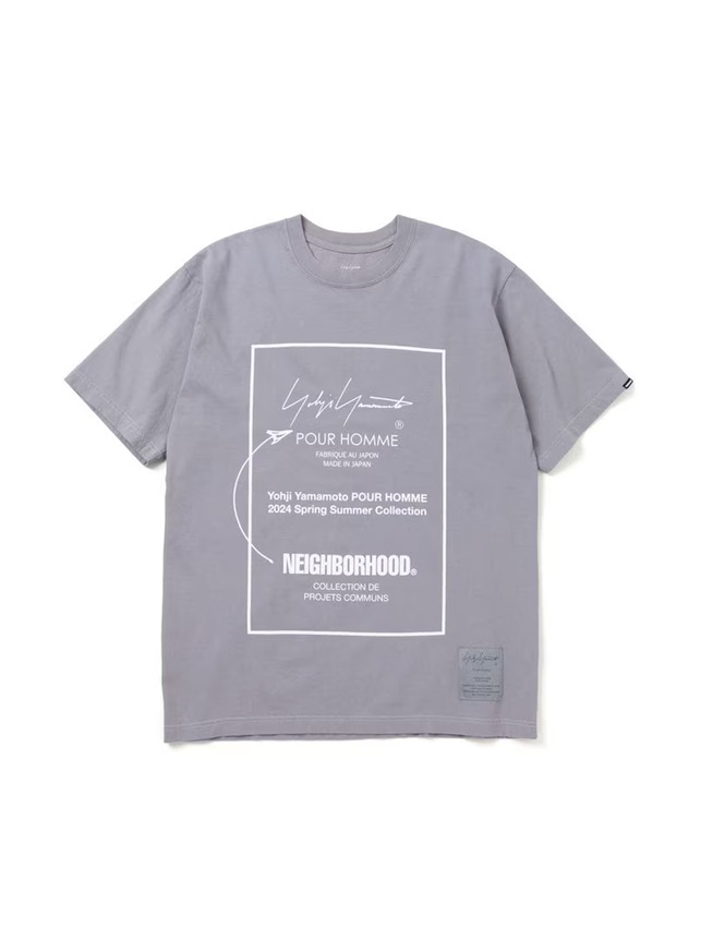 NEIGHBORHOOD X YOHJI YAMAMOTO x NH. TEE SS-1