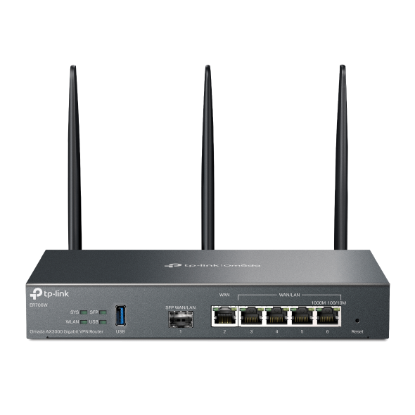 TP-Link ER706W Omada AX3000 Gigabit VPN Router