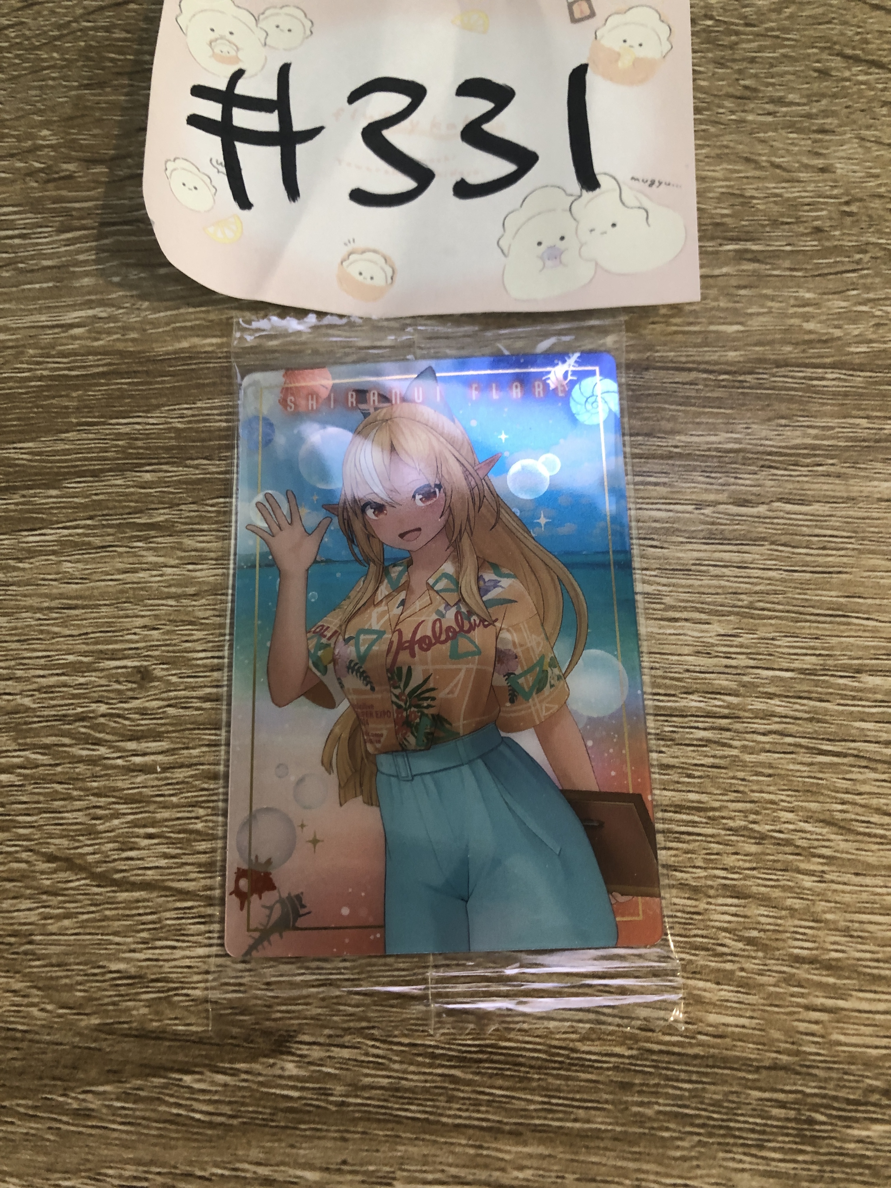 HOLOLIVE 不知火 FLARE 小卡  #331