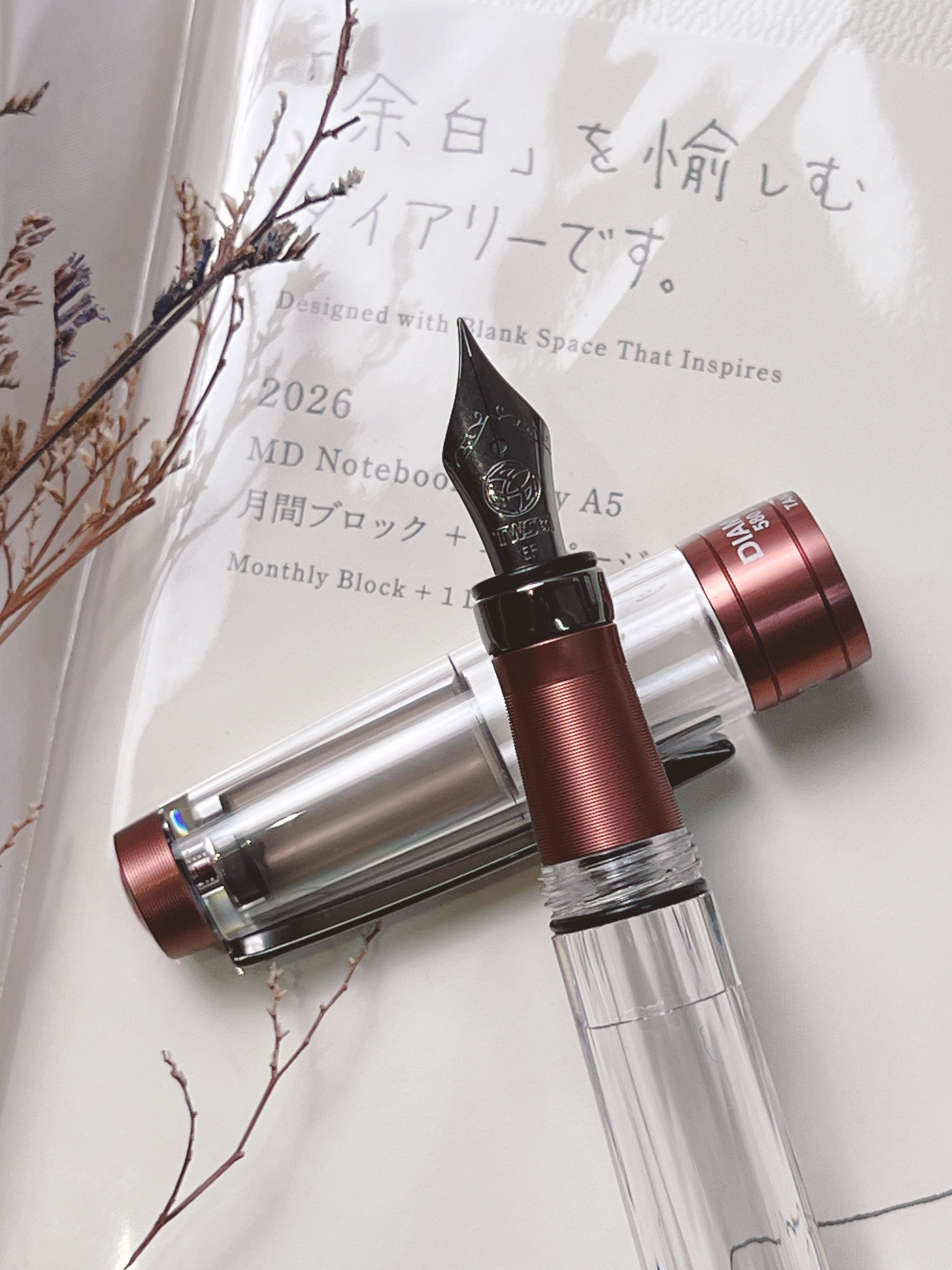 三文堂 TWSBI｜鑽石 580 AL R 鋼筆（巧克力咖啡）