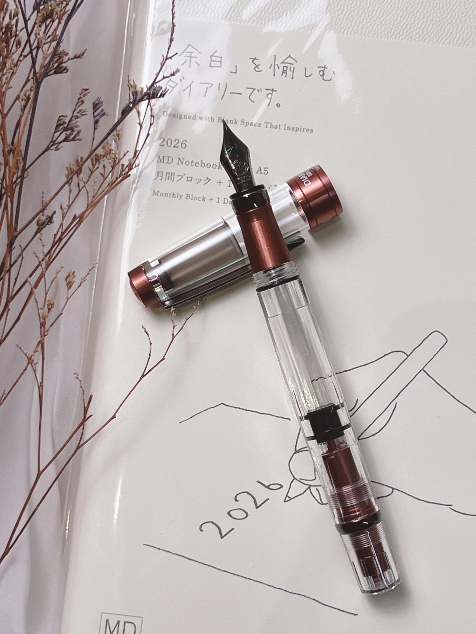 三文堂 TWSBI｜鑽石 580 AL R 鋼筆（巧克力咖啡）