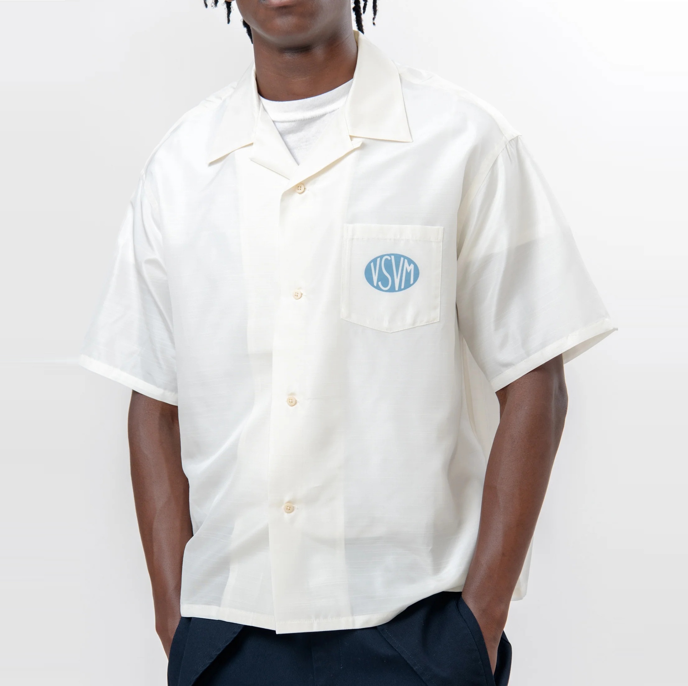 9/1 ON SALE: VISVIM CROSBY SHIRT S/S (SILK) - WHITE PRE ORDER ITEM (預訂中)