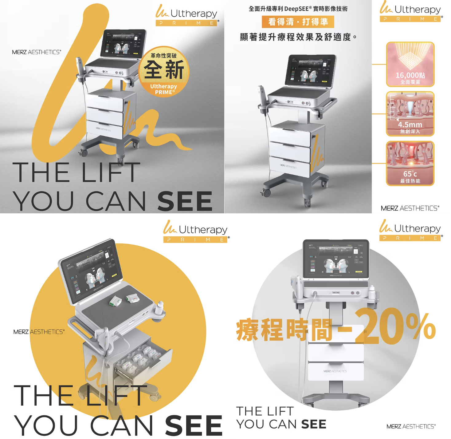 Ultherapy Prime 第二代超聲刀 美版HIFU