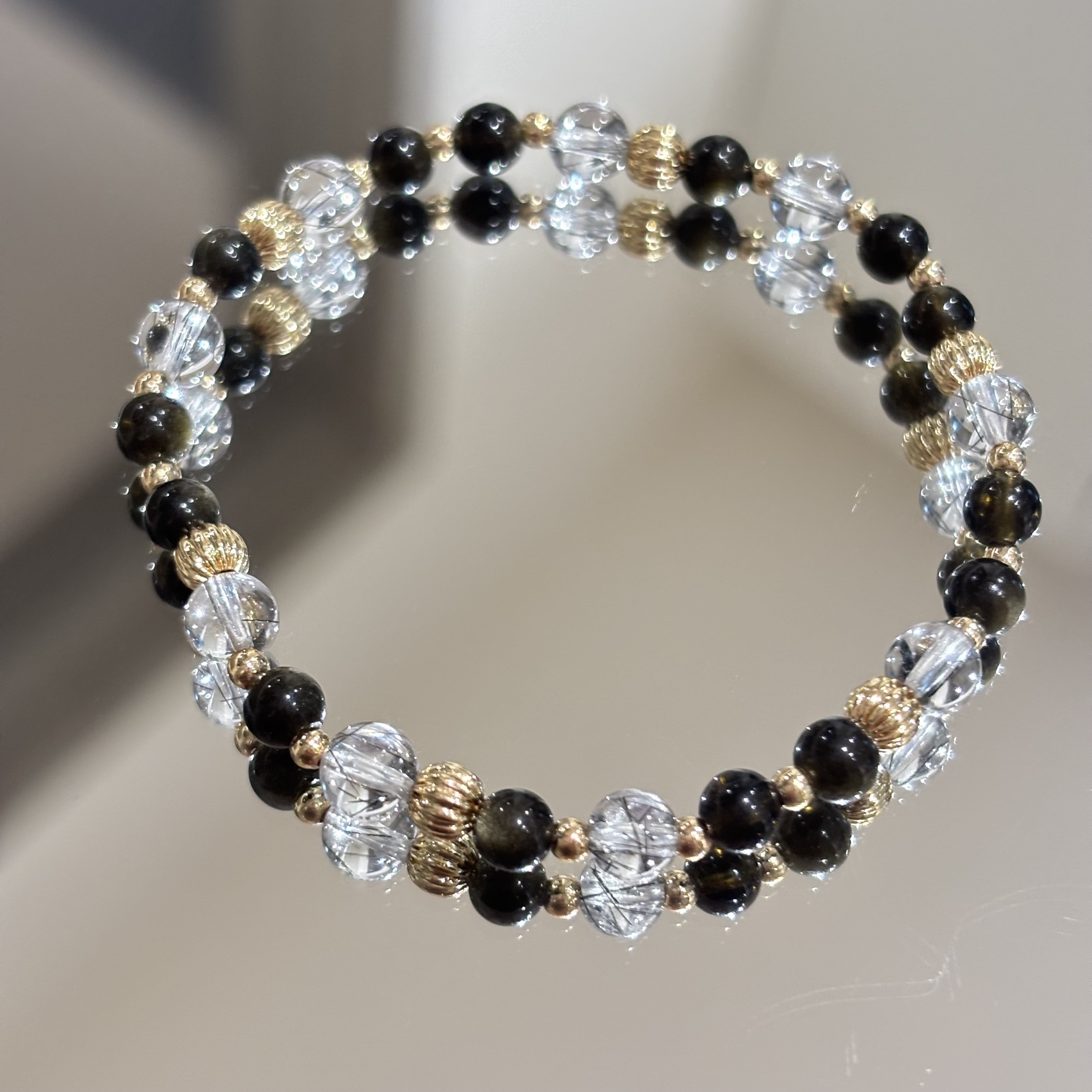 吸引財富防小人 | 黑武士 | 黑曜石《彈力繩款式》