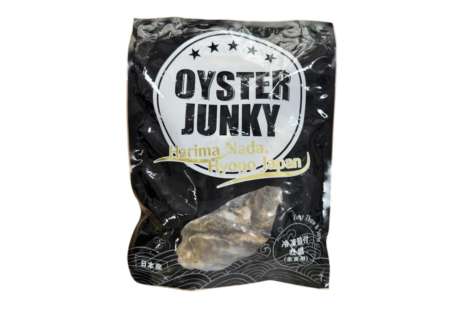 株式会社 播磨灘 殼付生蠔(生食用) 【40-59克】12入 (急凍 -18°C)