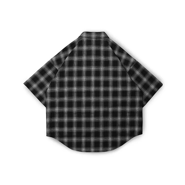 B-SIDE BOXY CHECKED SHIRT