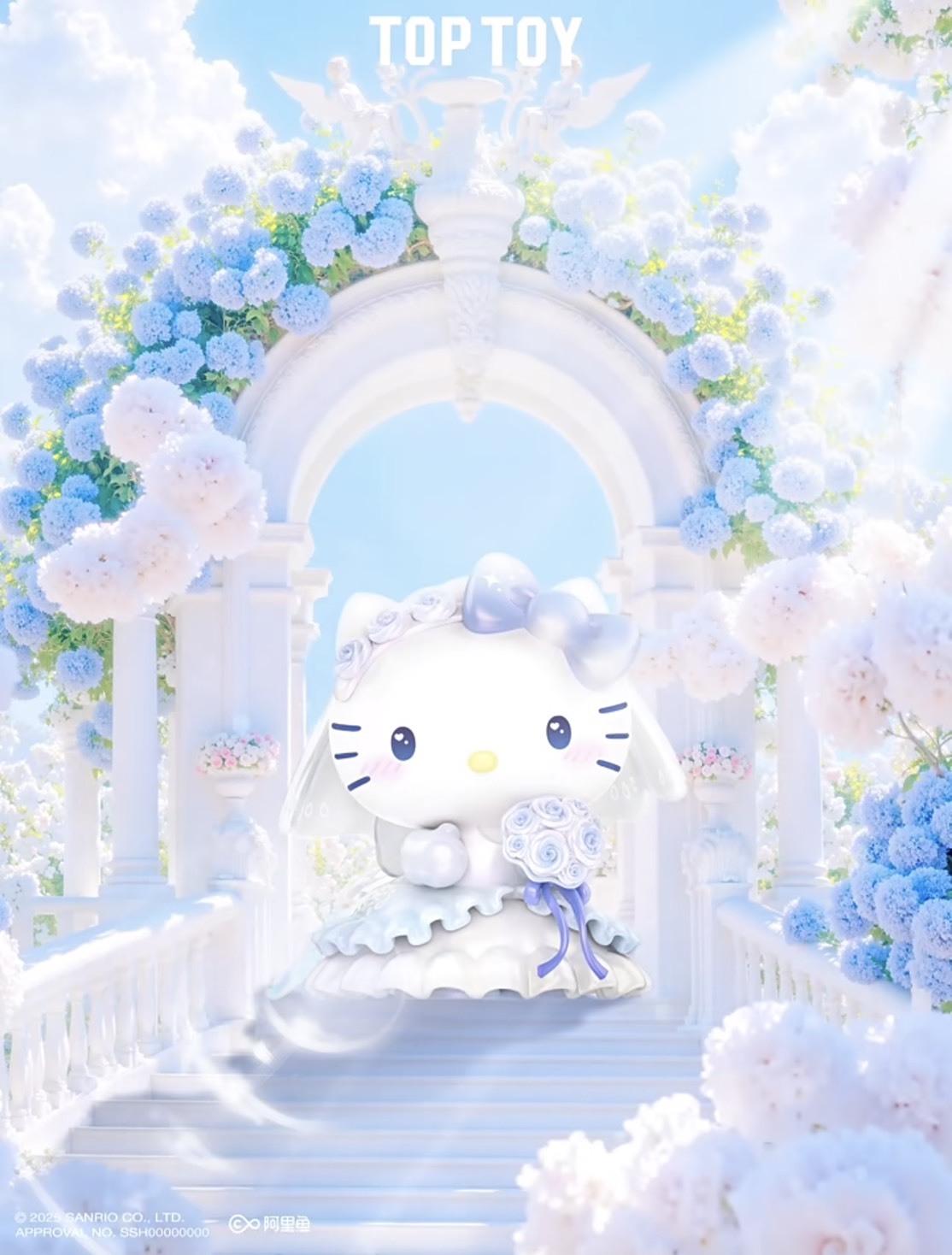 三麗鷗家族浪漫婚禮 [6入/中盒]