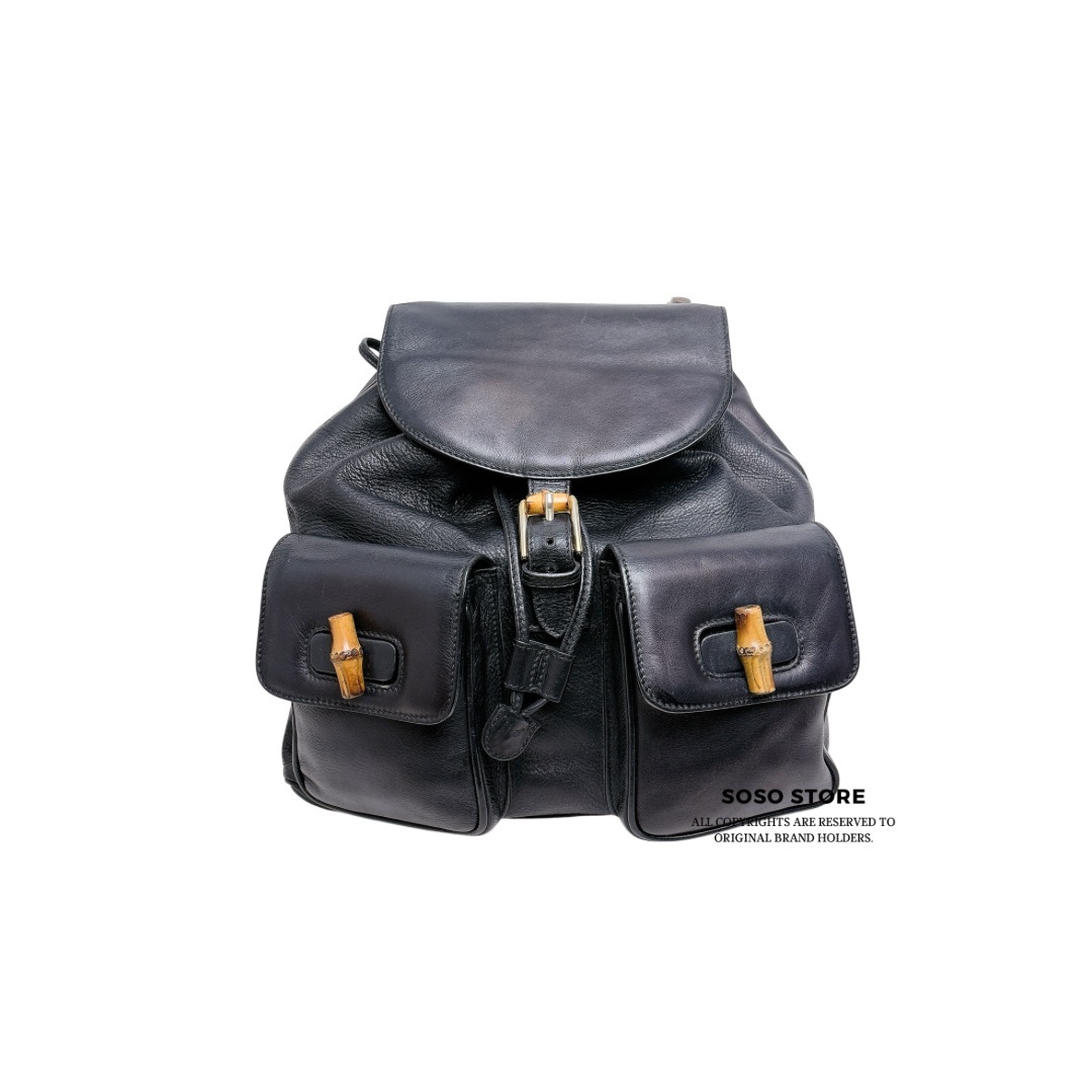 Gucci Backpack - Black / Ghw