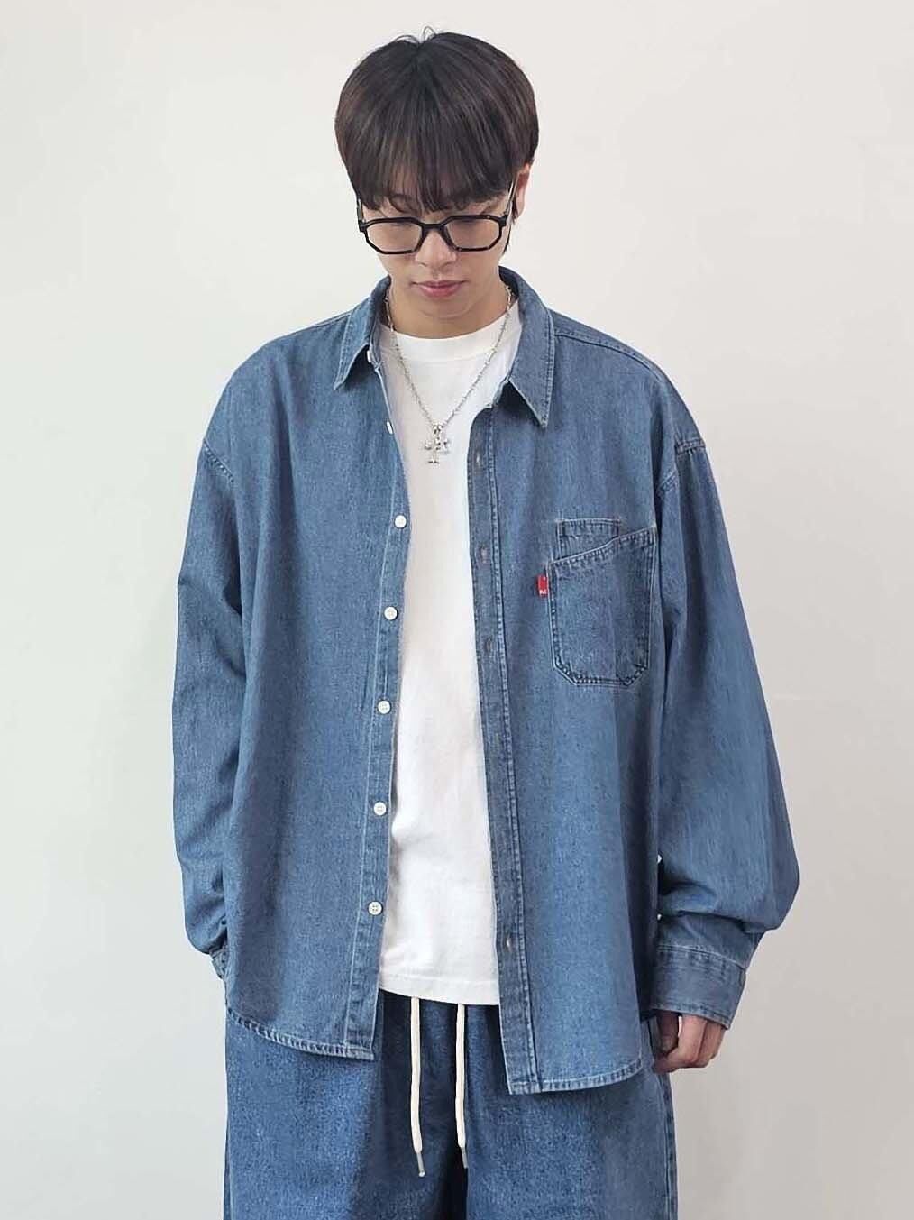 淨色長袖牛仔恤衫 F&c-091S