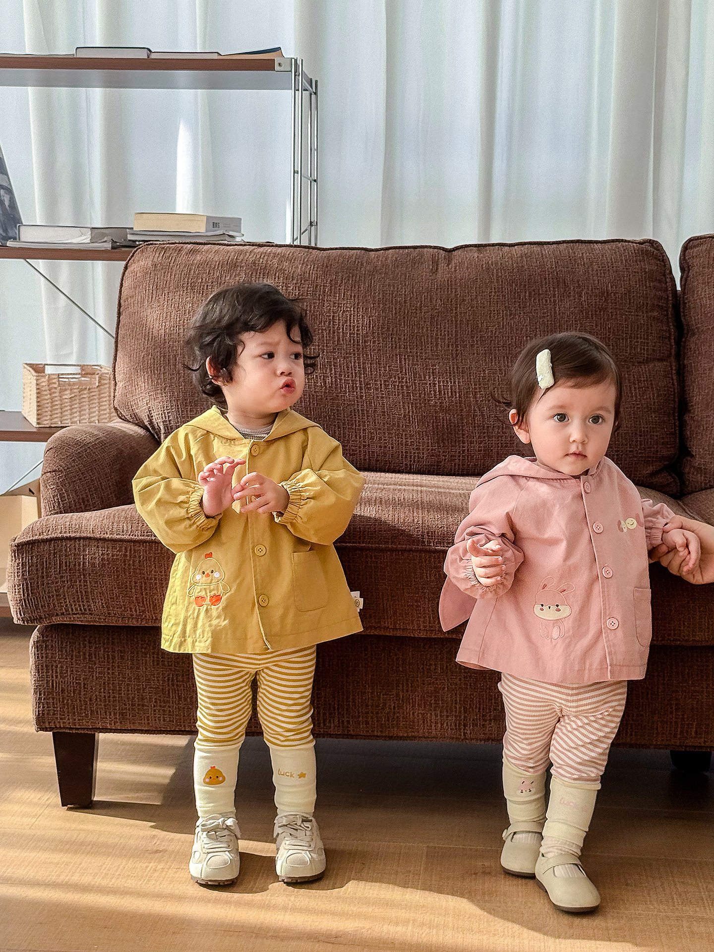 黃色COOL雞 連帽外套