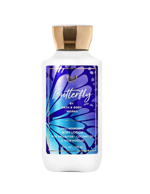 [S] BEAUTY BATH & BODY BUTTERFLY BODY LOTION 8FL OZ/236ML, 0667659325153 (SBU543)