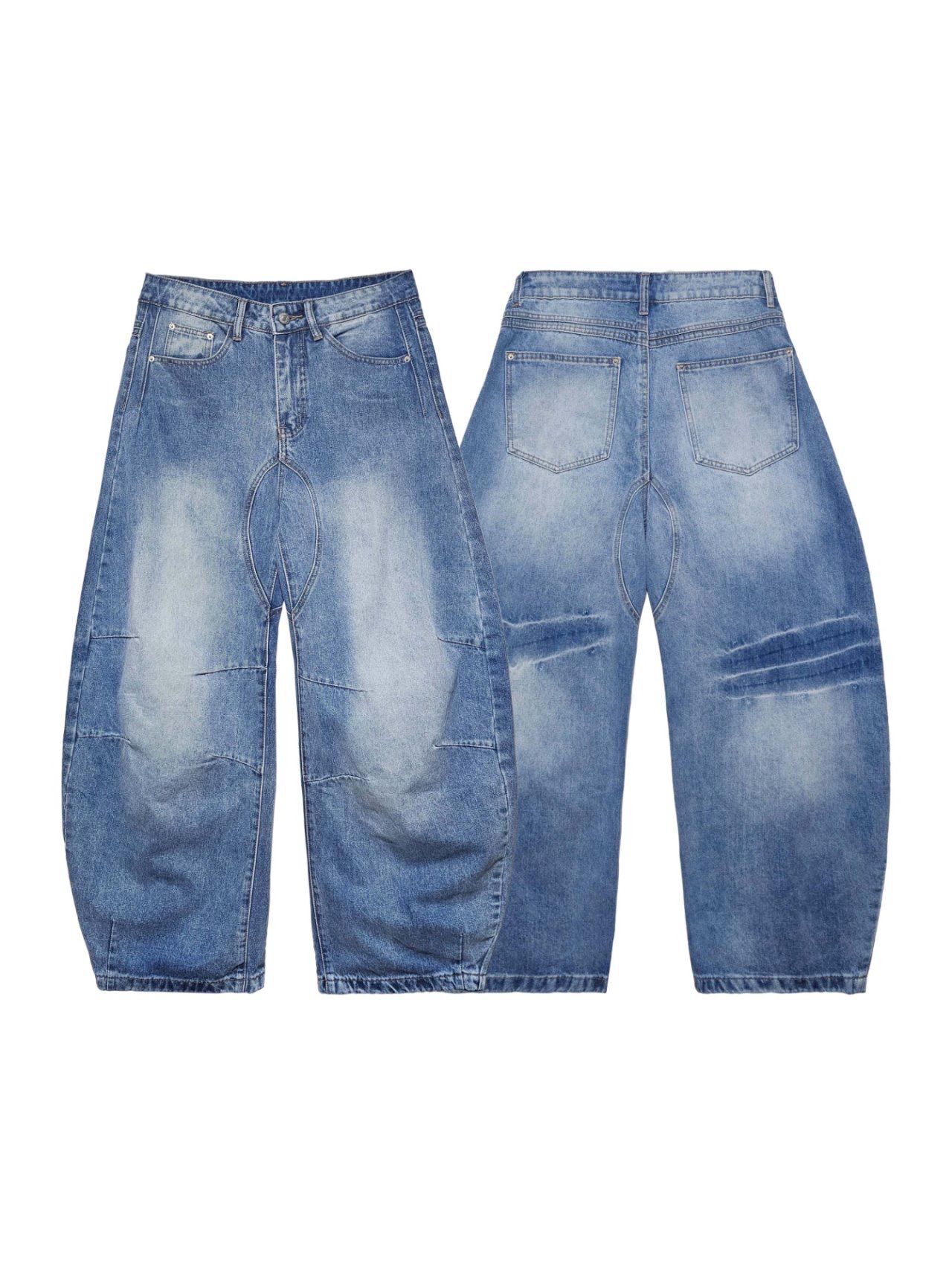 洗水鬆身牛仔褲 F&c-095P