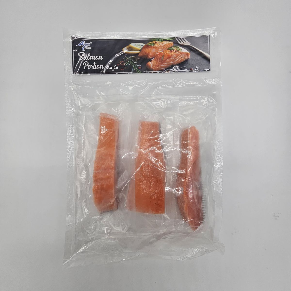為食熊 - (三文魚柳)(有皮) 智利野生COHO銀鮭三文魚柳 (3件) 360G (急凍-18°C)