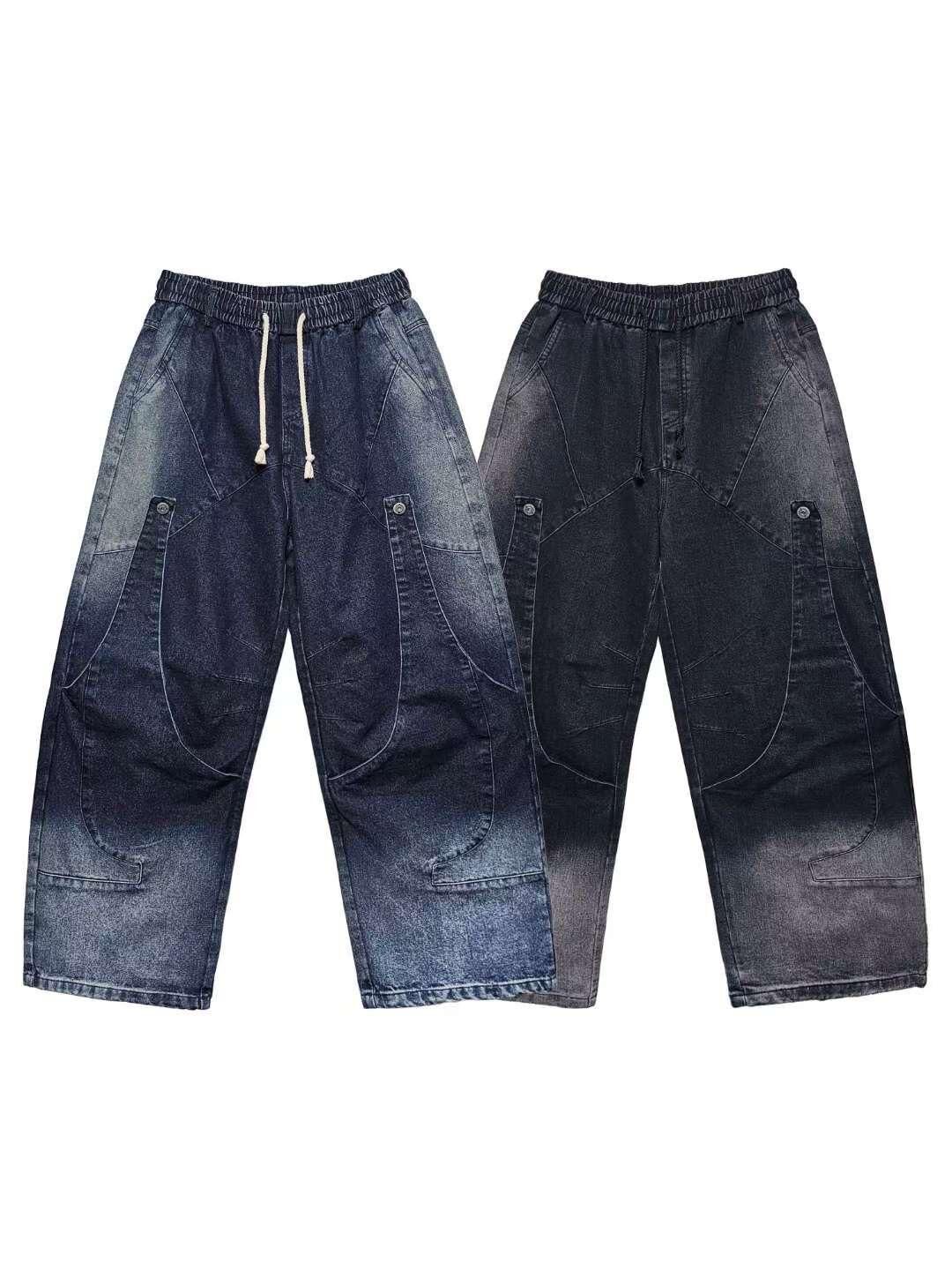 洗水鬆身牛仔褲 F&c-097P