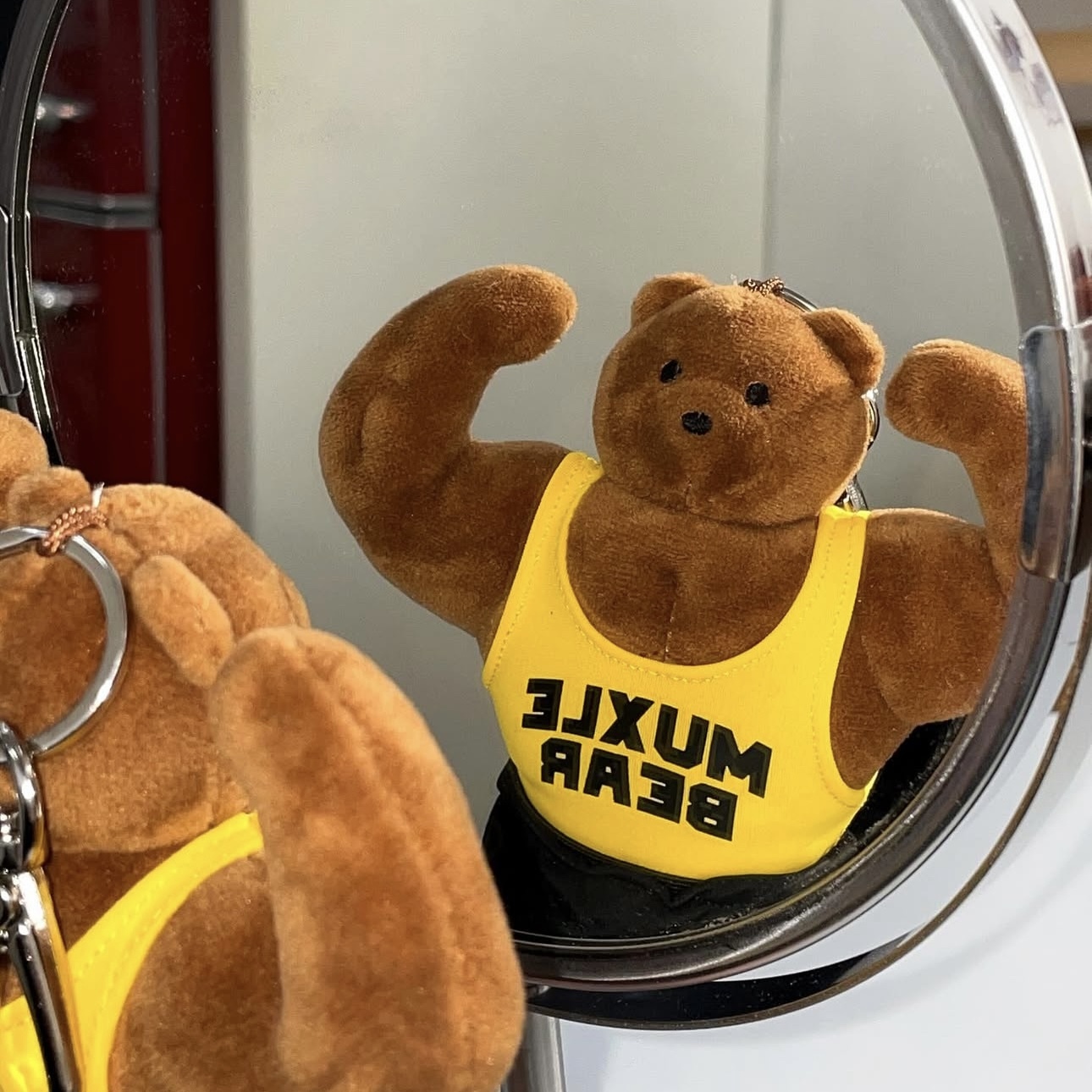 MADONGGOM 全身馬東熊 肌肉吊飾 韓國代購 有趣搞笑