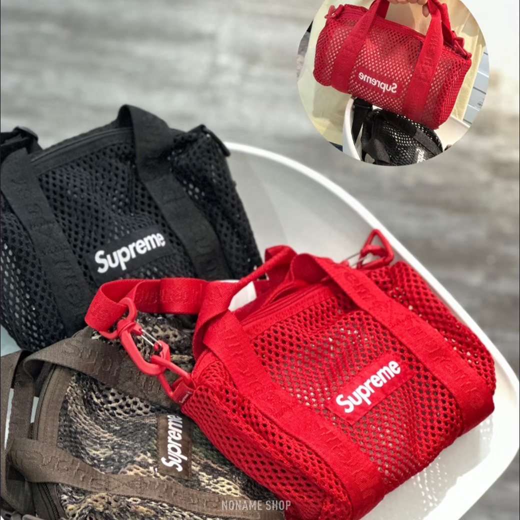 SUPREME SS25 WEEK 8 MESH MINI DUFFLE BAG 網眼 洞洞 手提包 肩背包 小包 三色