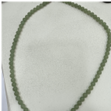 0901ht40-和田玉-6m切莫藍環扣項鏈/個（A40）