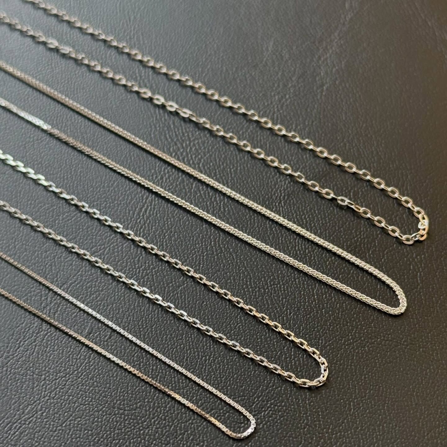 [原石] 925銀項鏈 44公分