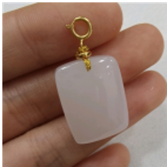 0901ht43-和田玉-白玉吊墜/件（A43）