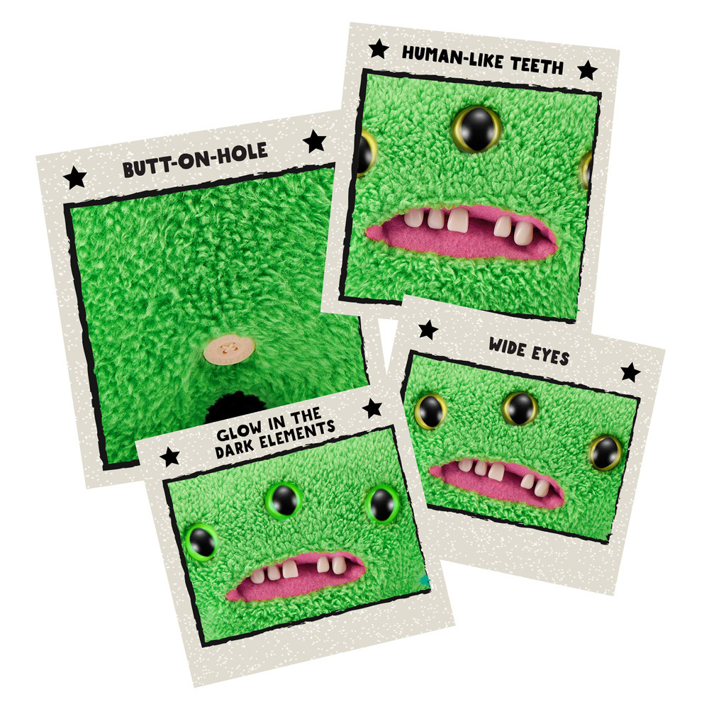 FUGGLER牙齒怪-9吋夜行小怪物 隨機出貨