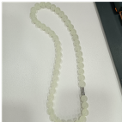 0901ht51-和田玉-黃口媽媽鏈10m/個（A51）