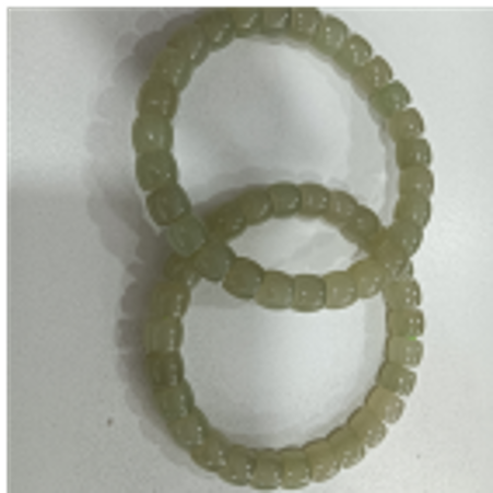 0901ht54-和田玉-晴水7*8直切手串/個（A54）