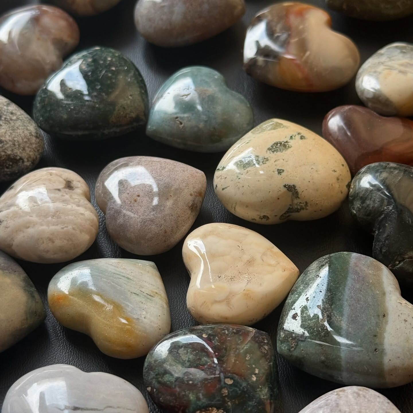 [原石] 海洋碧玉 愛心