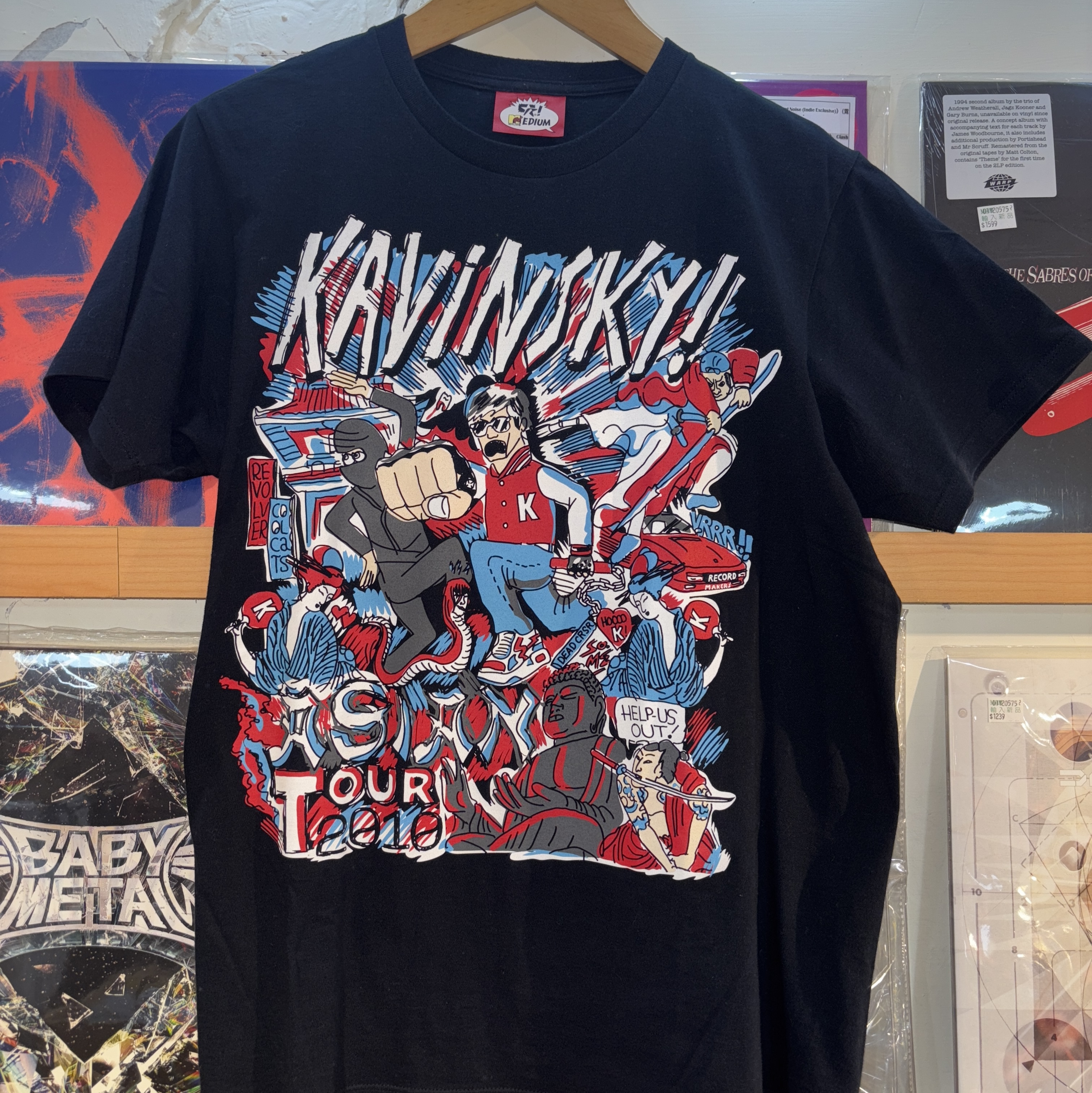 Kavinsky x Ed Banger藝術總監So Me x 昔日經典裏原宿品牌Revolver絕版限定T-shirt