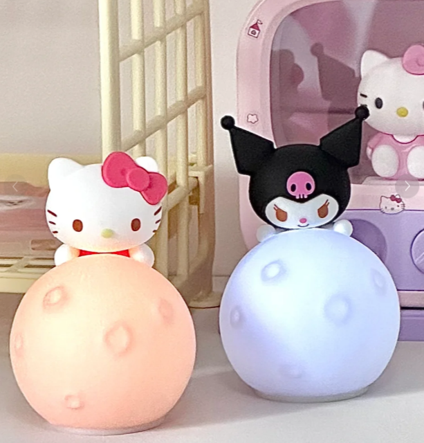 正版三麗鷗月球小夜燈