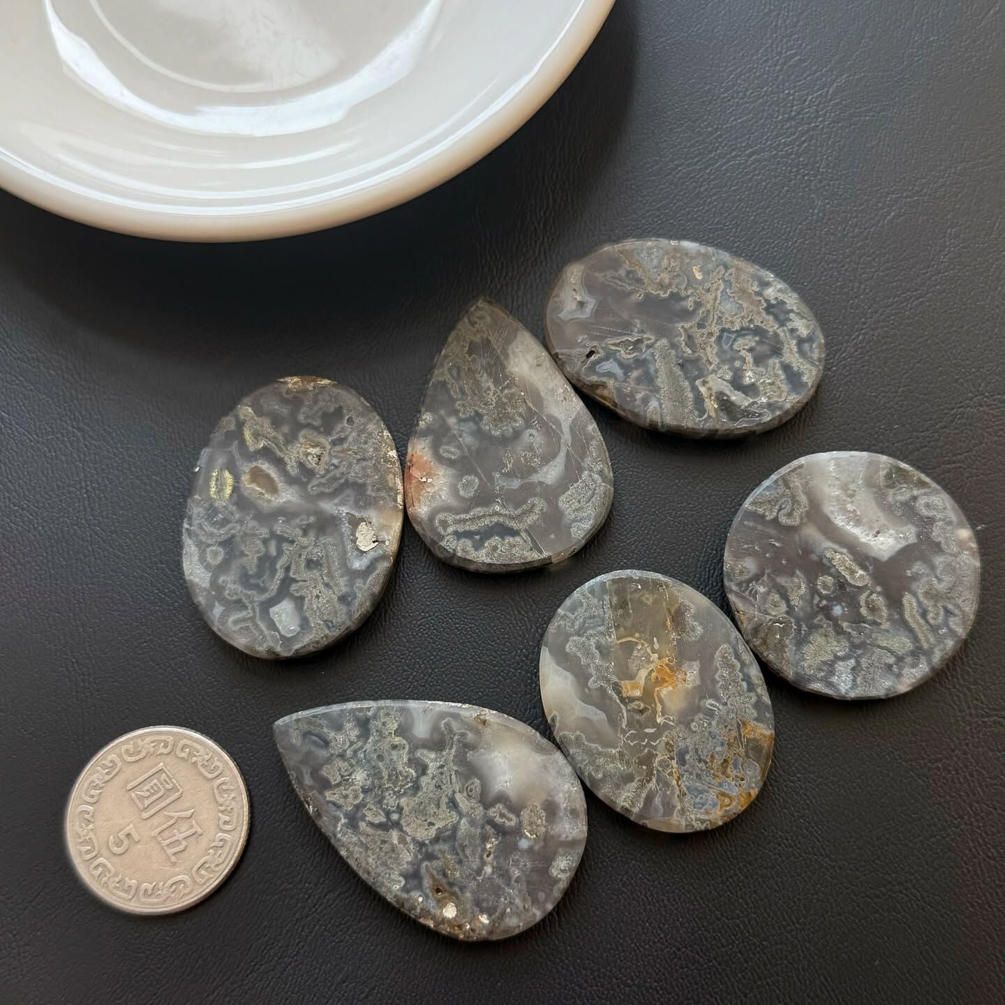 [原石] 白鐵礦 水晶蛋面 水晶墜面