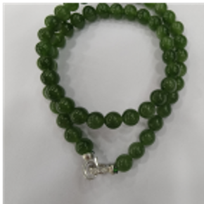 0901ht81-和田玉-8m碧玉無黑點/件（A81）