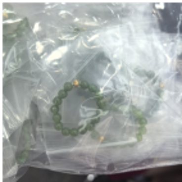 0901ht84-和田玉-銀鑲戒圈/個（A84）