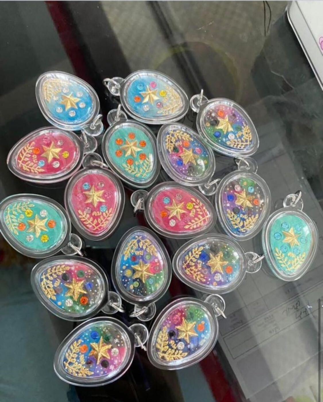 250901 - H2 亞贊擴幸運星 （隨機顏色）（純天然手工製作無法保證每件品相完全一樣）（只限尖沙咀門店自取不包郵不退不換）