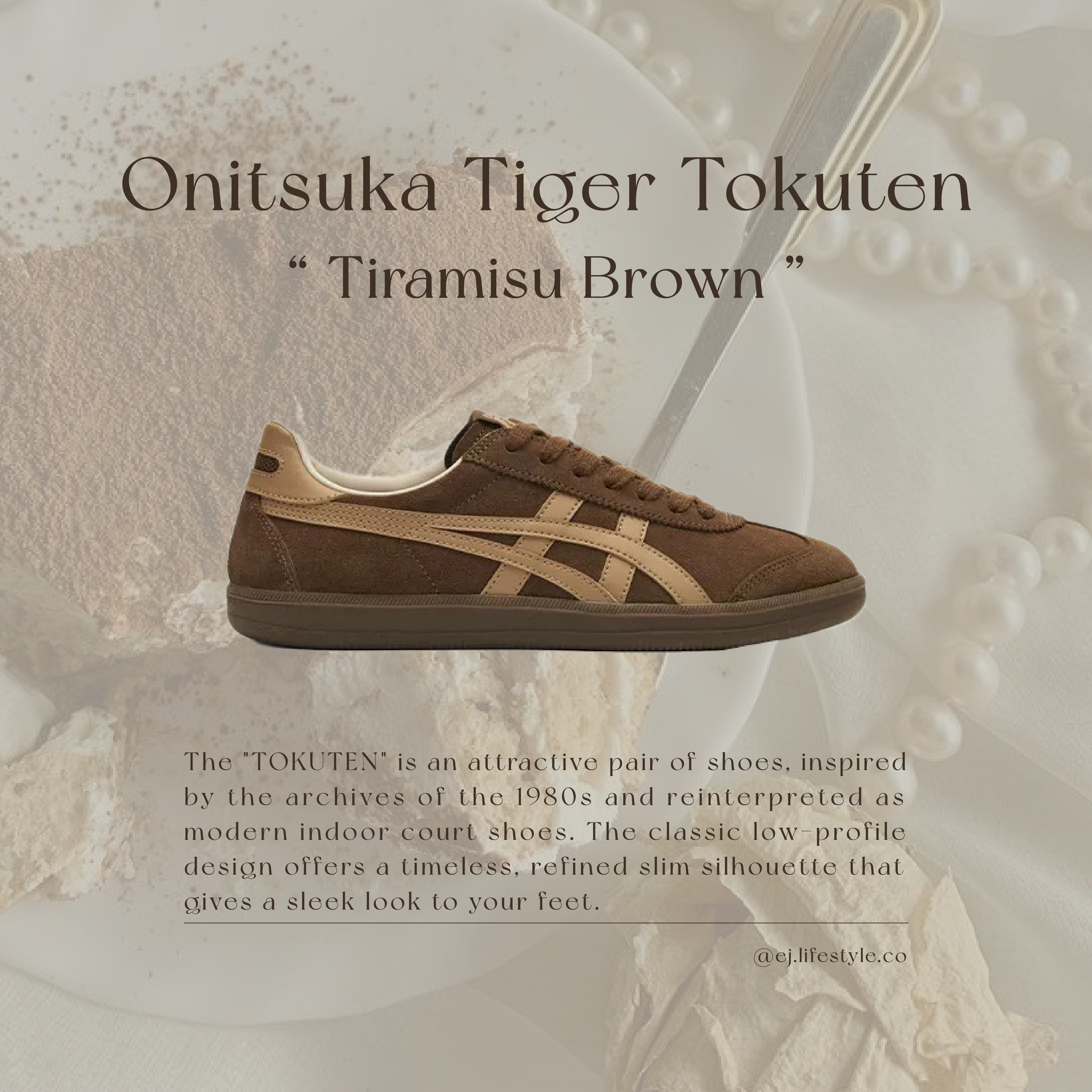 Onitsuka Tiger Tokuten 鬼塚虎 德訓鞋 焦糖底 提拉米蘇 咖啡色 巧克力色 男女鞋 1183C562-200 / 預購
