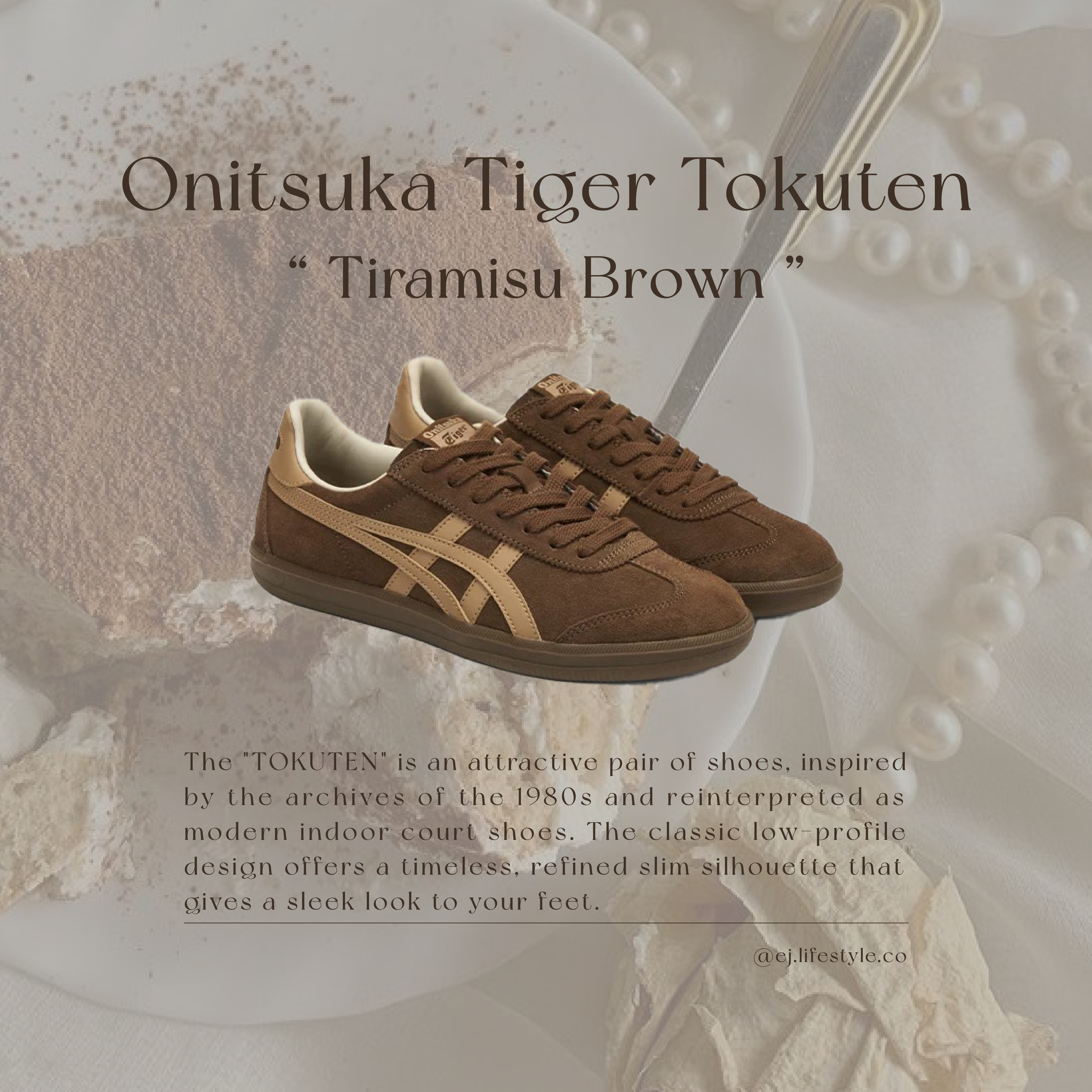 Onitsuka Tiger Tokuten 鬼塚虎 德訓鞋 焦糖底 提拉米蘇 咖啡色 巧克力色 男女鞋 1183C562-200 / 預購