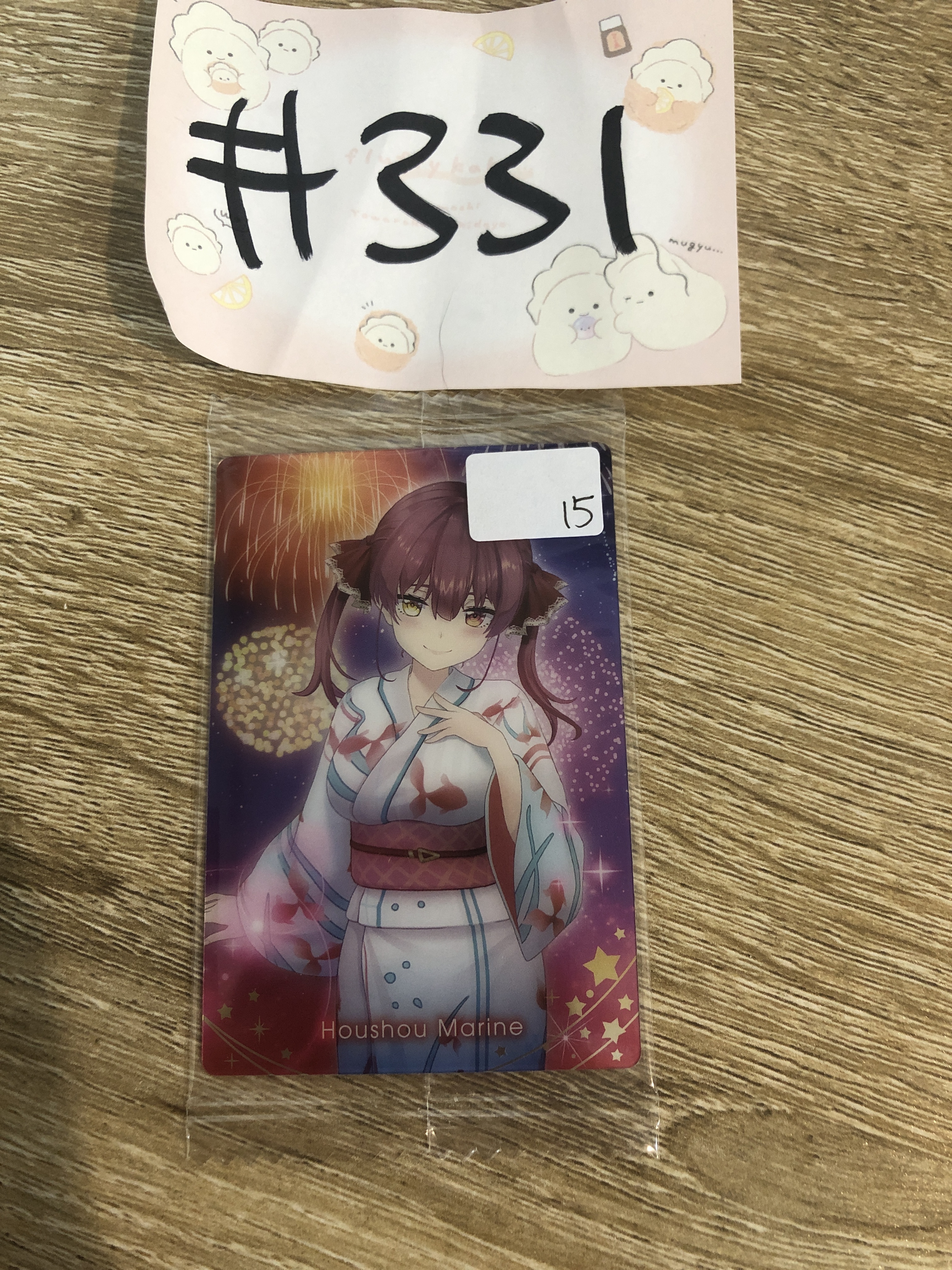 HOLOLIVE MARINE 小卡  #331