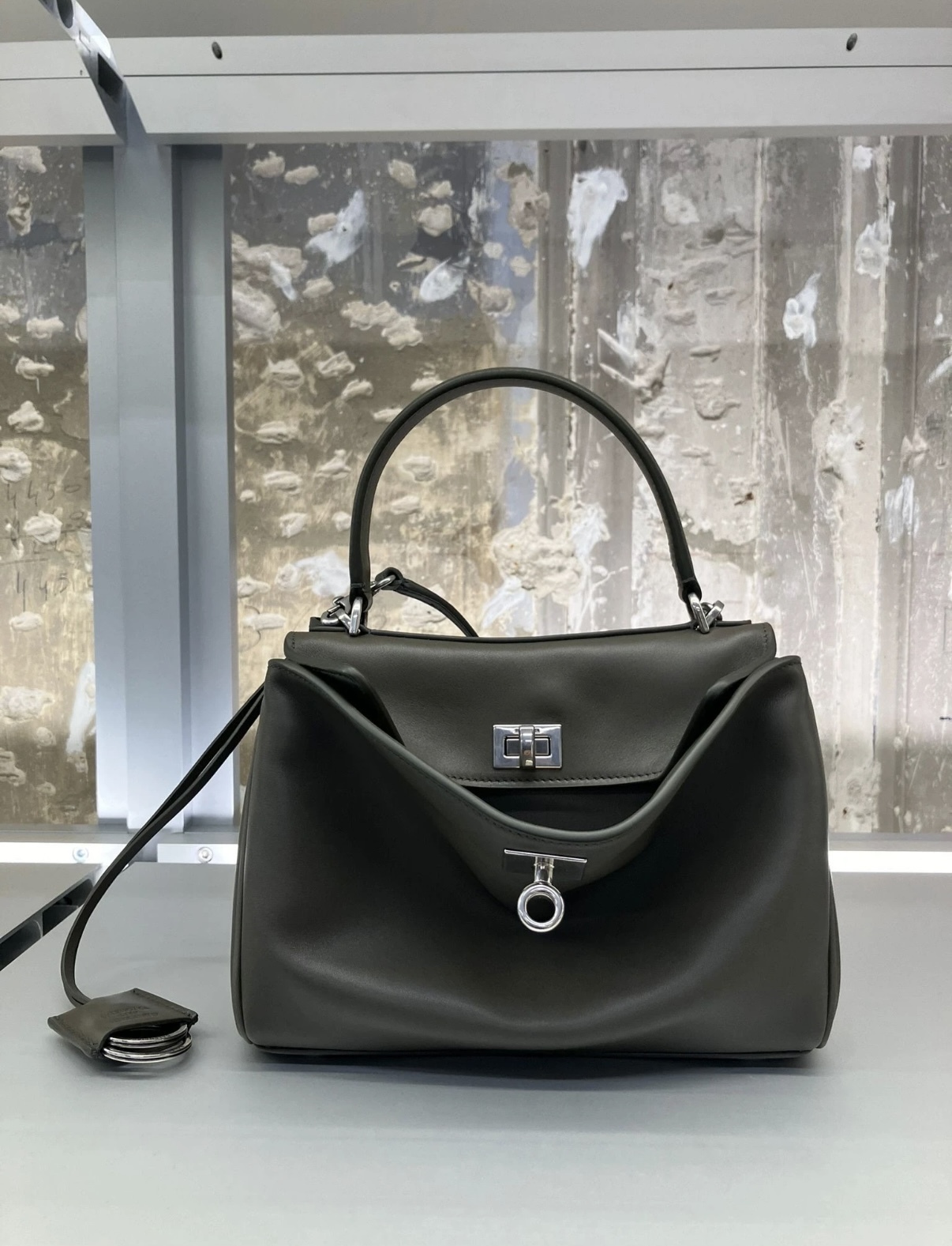 BALENCIAGA 巴黎世家 Mini Rodeo 迷你 黑色銀扣 手袋