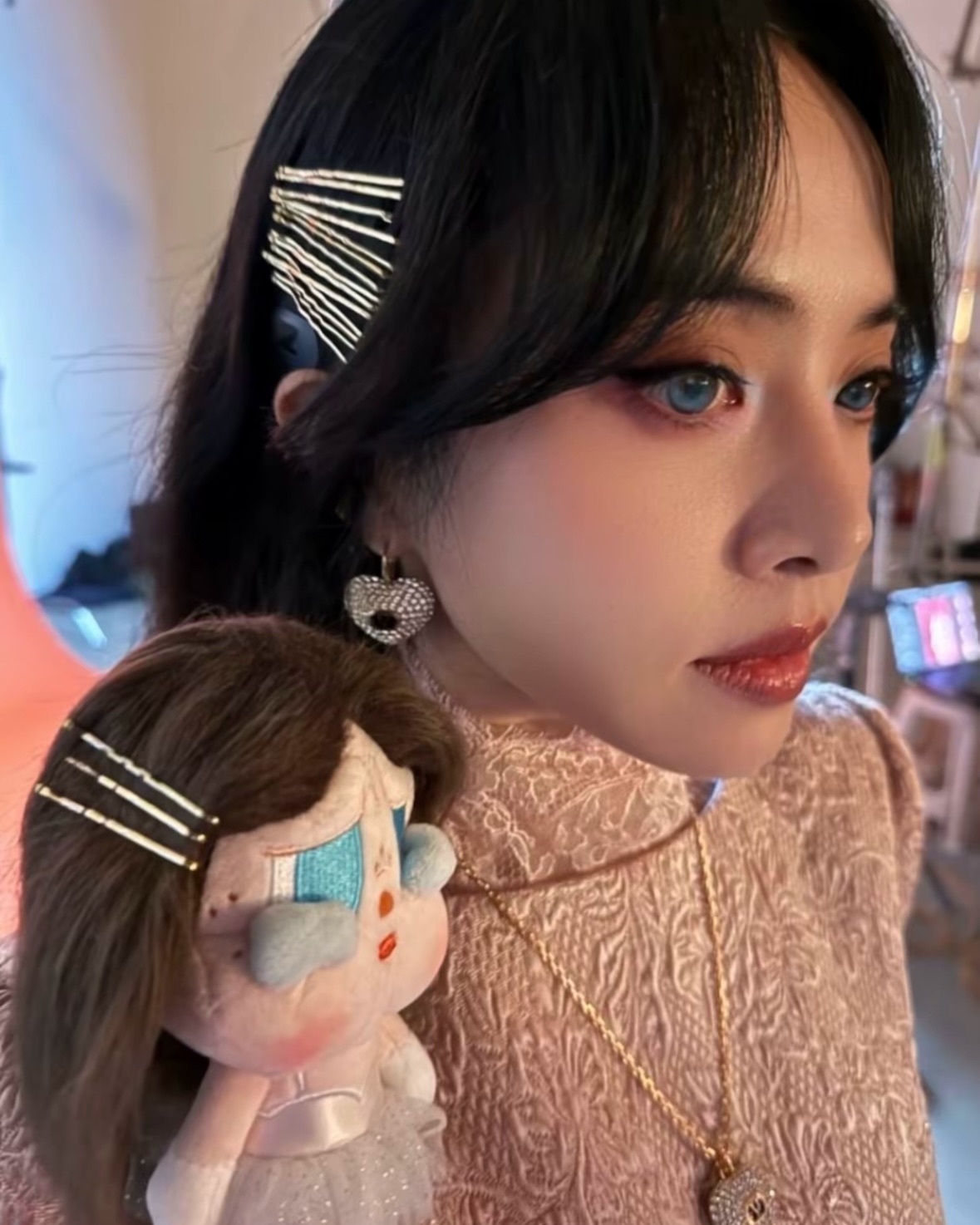 <現貨> Popmart Crybaby Shiny Shiny 泡泡瑪特 芭蕾 毛絨掛件 吊卡