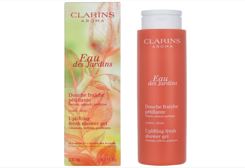 [S] BEAUTY CLARINS EAU DES JARDINS UPLIFTING FRESH SHOWER GEL 200ML, 3666057026096 (SBU609)