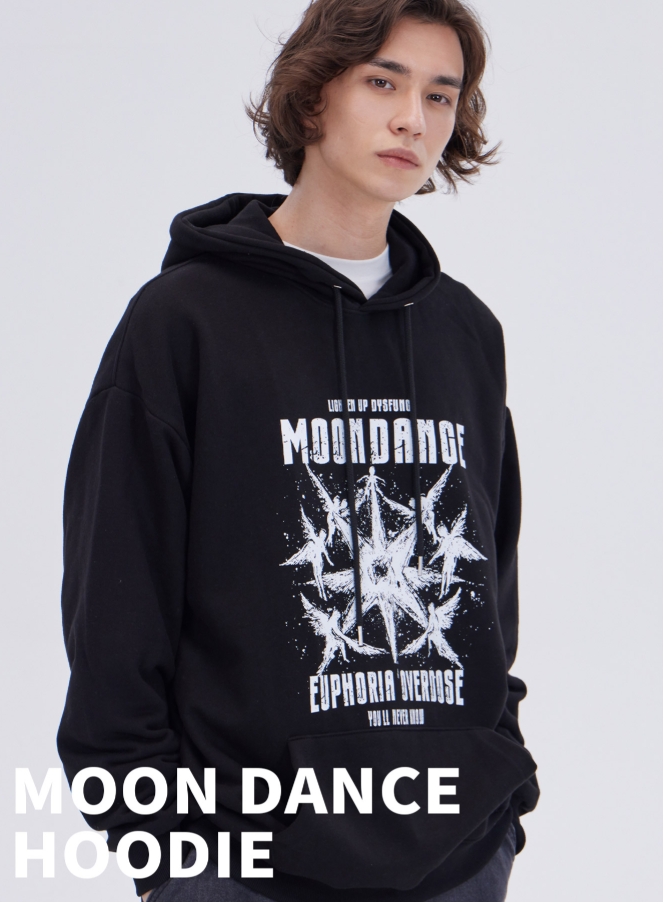 【韓國預購】AKR0901278 Dysfunct 連帽衛衣 (Moon Dance)