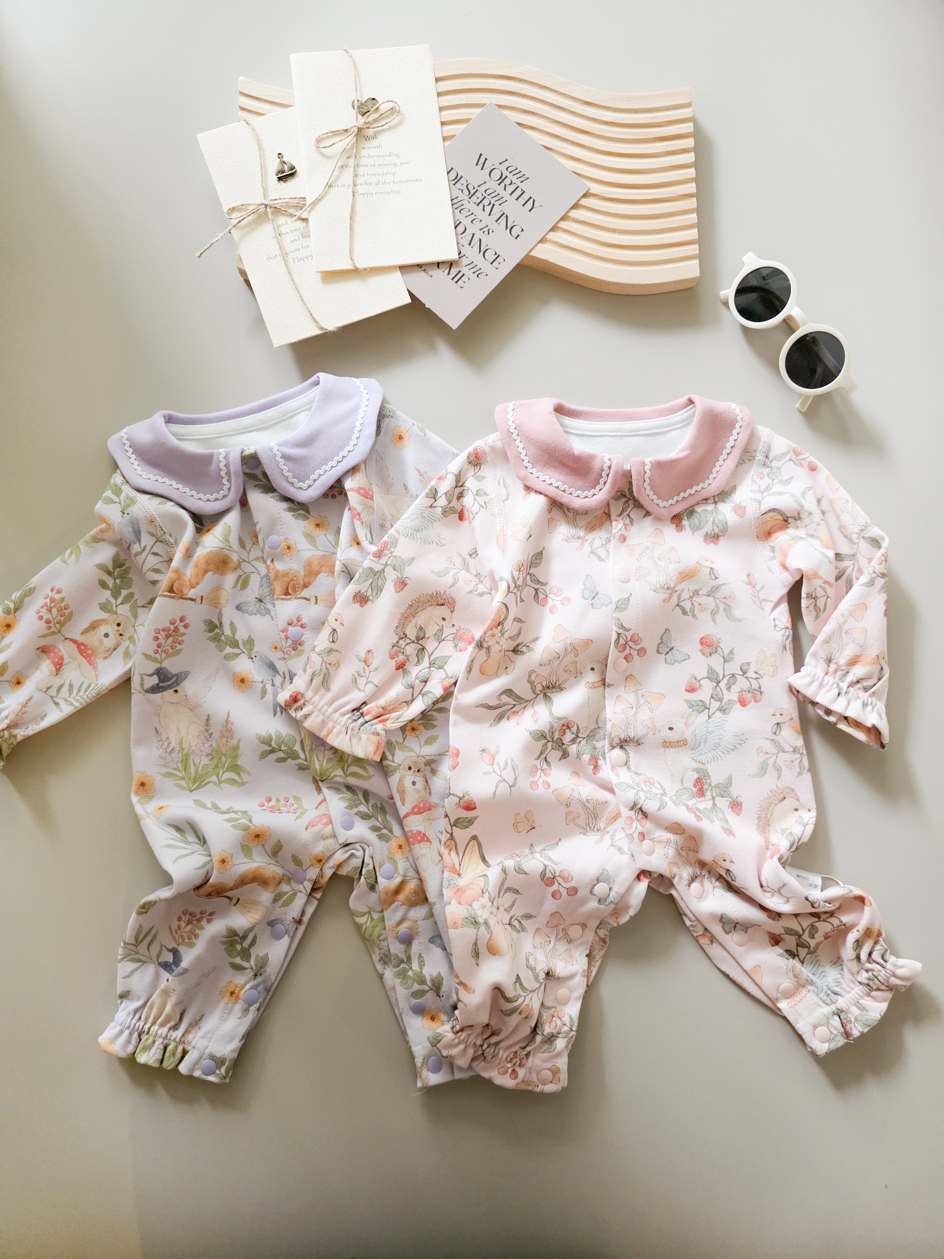 魔法森林 長袖連身衣