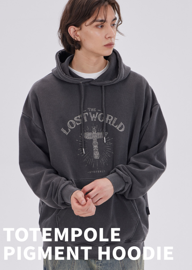 【韓國預購】AKR090125 Dysfunct 連帽衛衣 (Totempole)