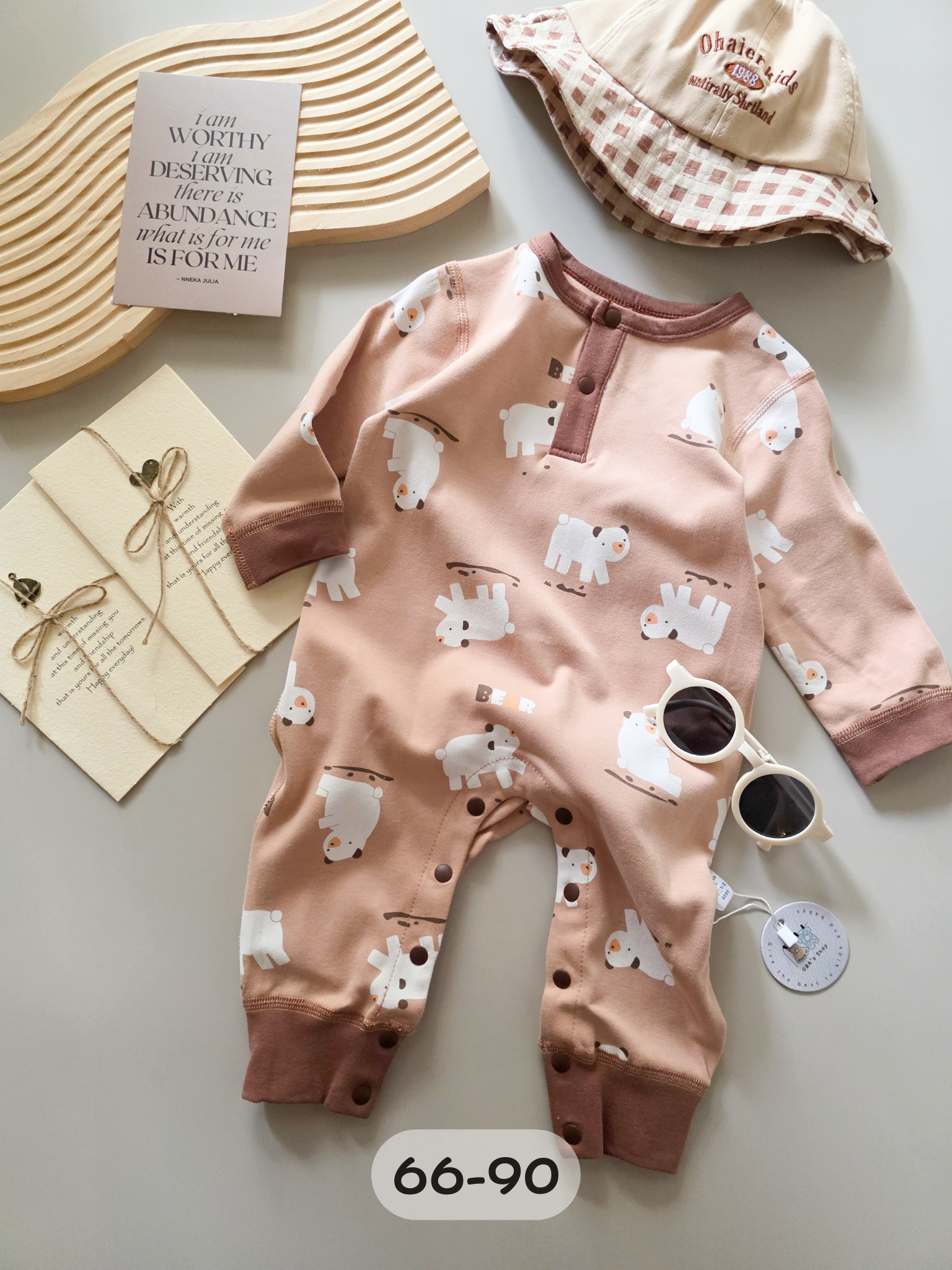 熊寶樂園 長袖連身衣