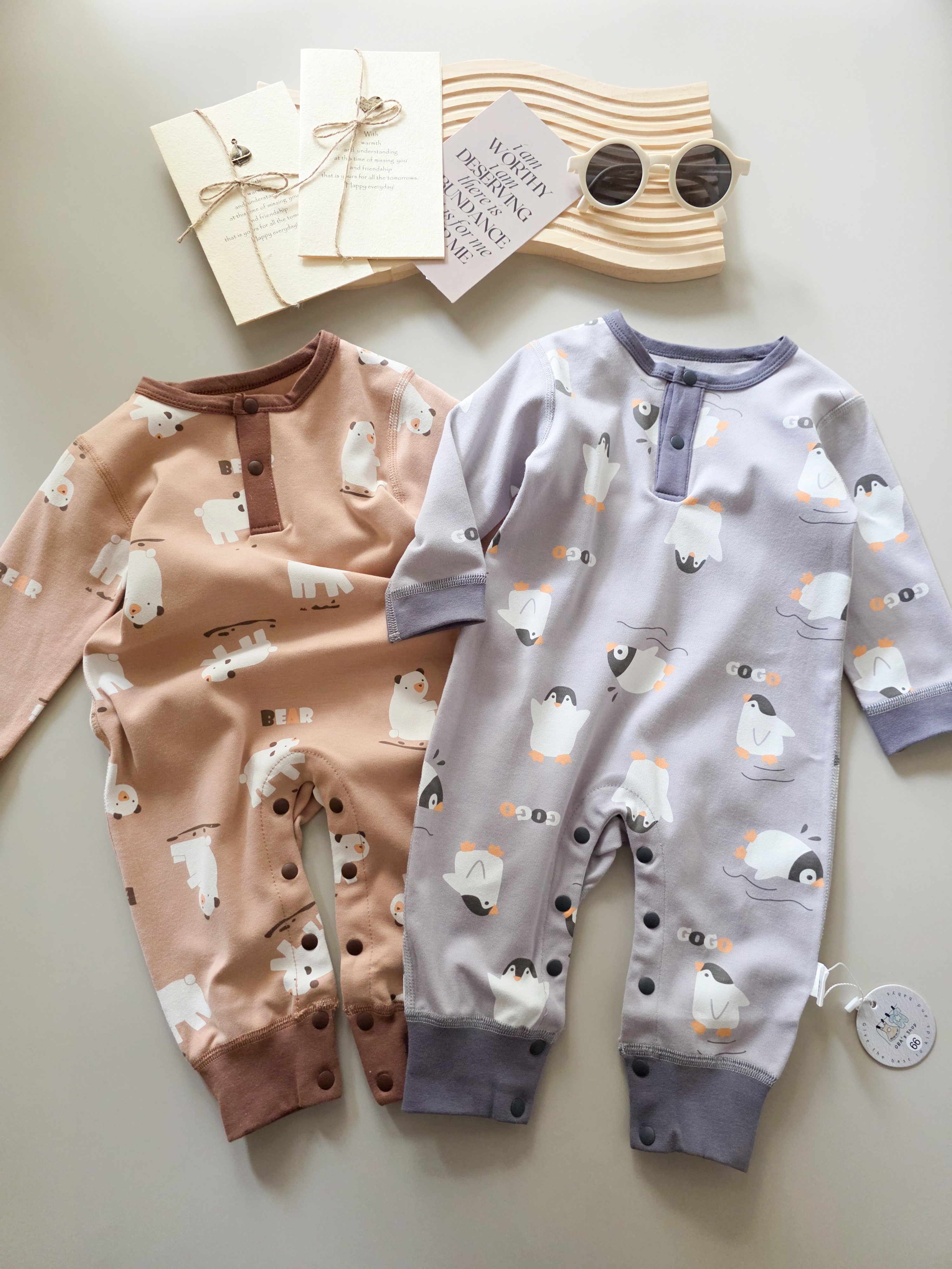 熊寶樂園 長袖連身衣