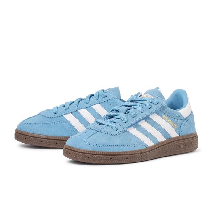 Adidas Originals Handball Spezial CF 日本新款 寶寶藍 魔鬼氈 中童 童鞋 JQ6381