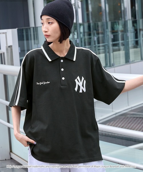 JP MLB 刺繡LOGO POLO/男女可著 （P9 JP840）